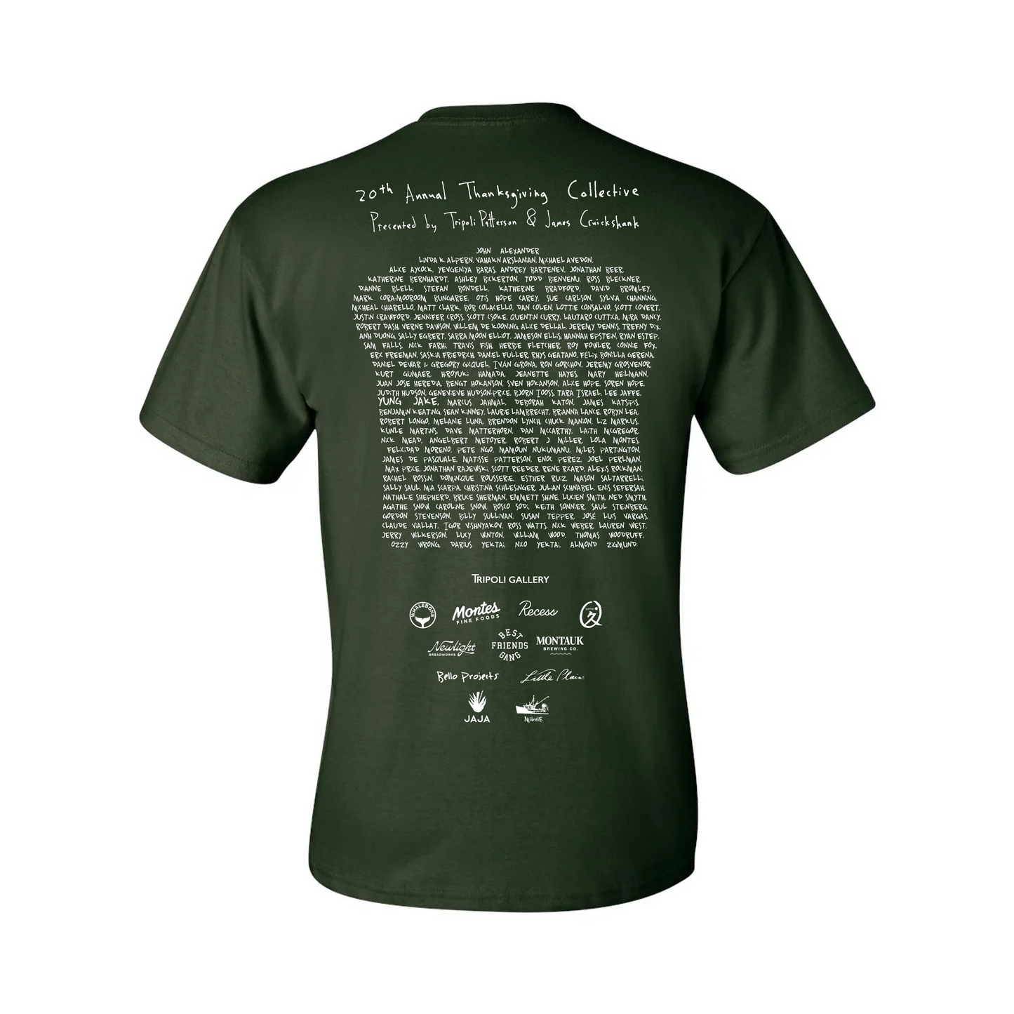 20th Annual Thanksgiving Collective Pocket Tee (Green)