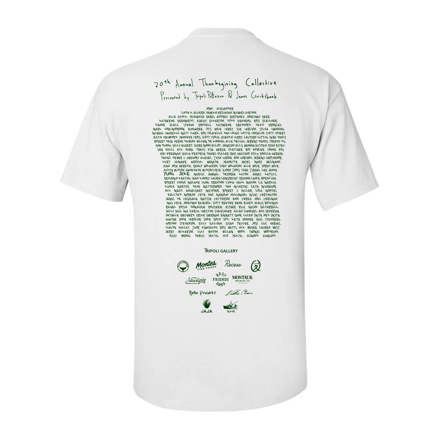 20th Annual Thanksgiving Collective Pocket Tee (White)