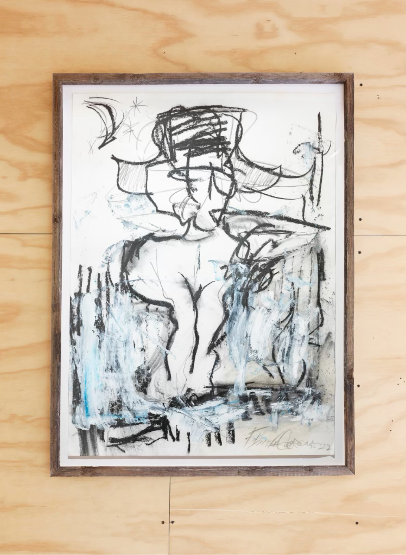 Félix Bonilla Gerena - Mulata del Mar y La Luna (Mulatto from the Sea and the Moon), 2022